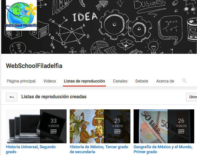 YouTube Webschool Filadelfia
